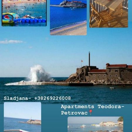 Apartments Teodora Obala Petrovac Ngoại thất bức ảnh